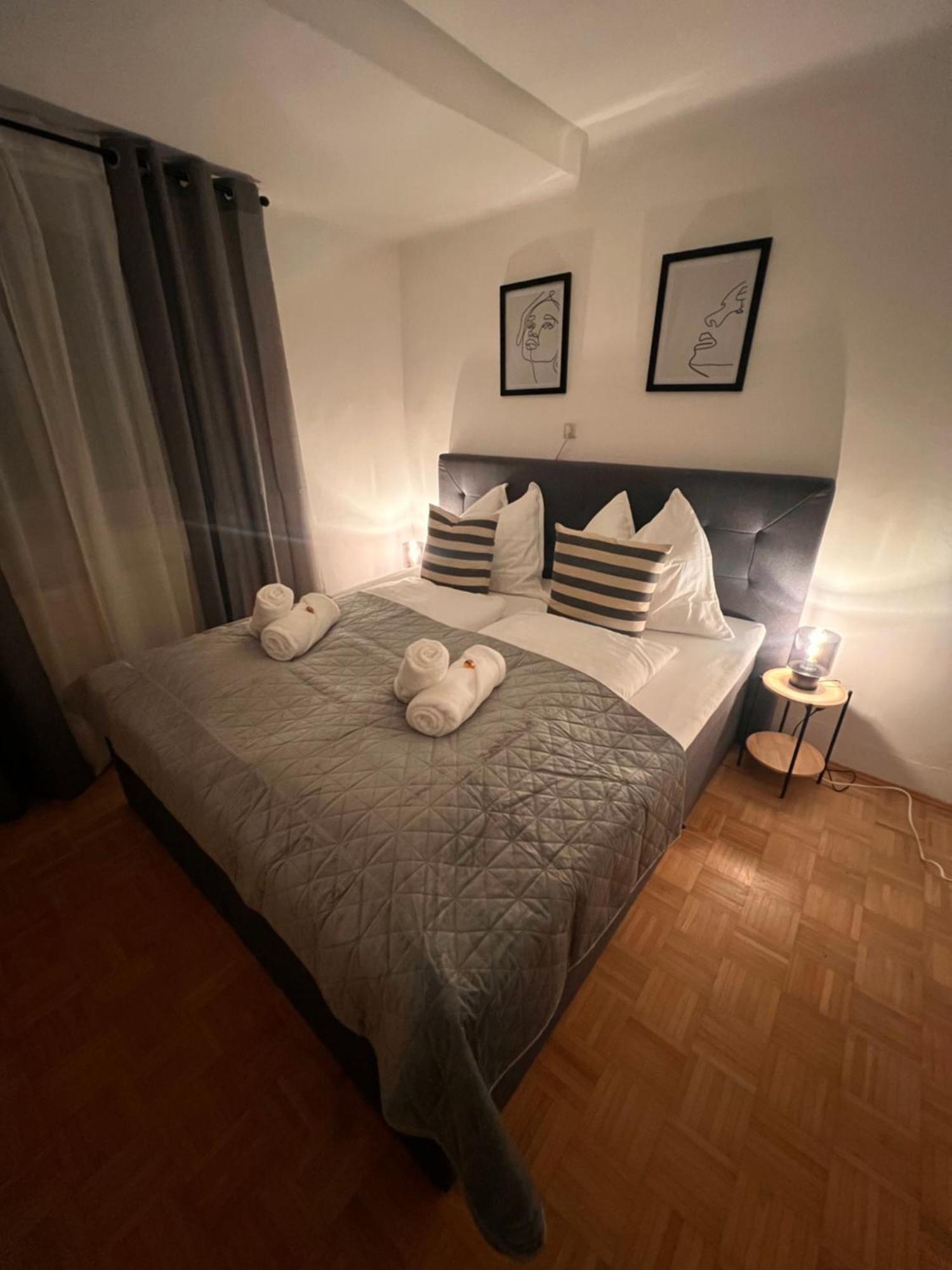 Ferienwohnung Luminous Salzburg - Kostenloser Parkplatz , Stadt Naehe Exterior foto